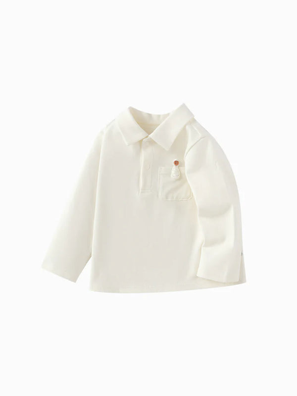 Balabala BABY BOY'S T-SHIRT LONG SLEEVE (Off-White)