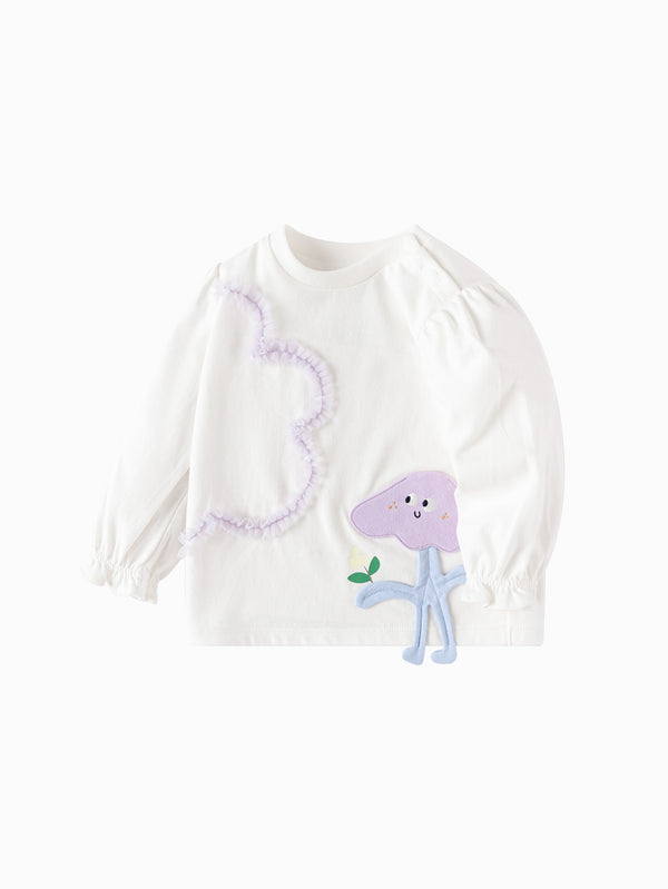 Balabala Baby Girl Long Sleeve Knitted - Off White