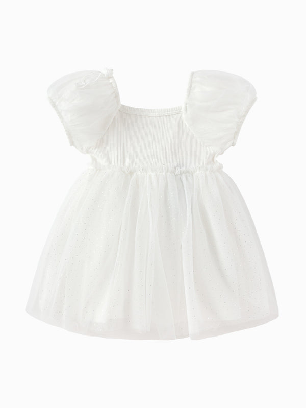 Balabala Baby Girl One-Pieces Dress - Raw White