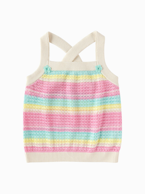 balabala Toddler Girl Explore Style Woolen Vest