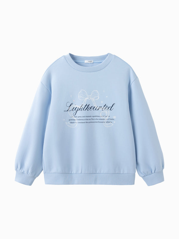 Balabala Kids Boy Long Sweater Shirt - Ice Blue