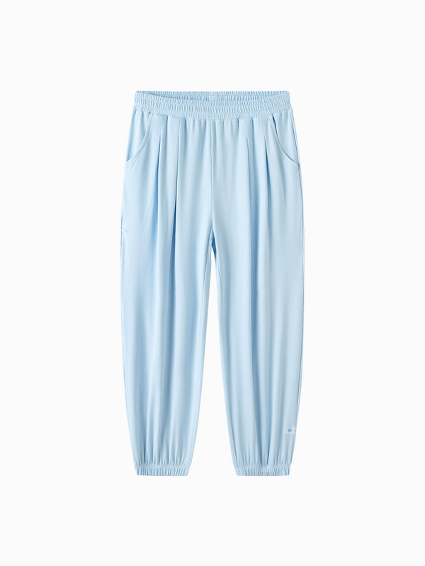 Balabala Kids Girl Trousers - Powder blue & Black