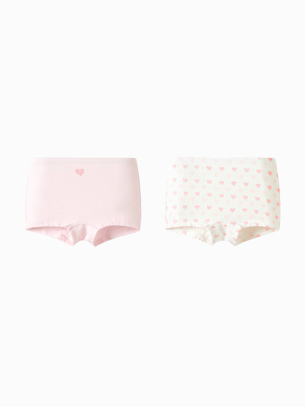 Balabala Kids Girl Underpants - Pink & Blue (2 Packs)