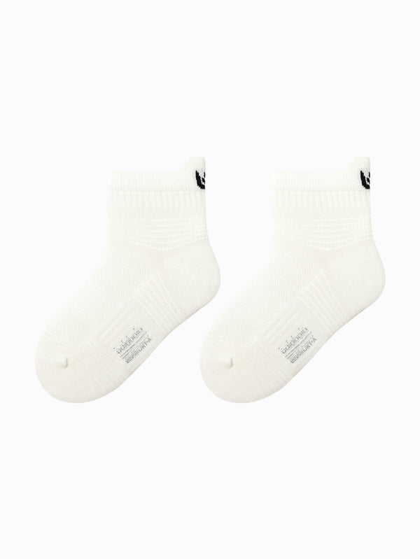 Balabala Kids Unisex Socks - White & Black